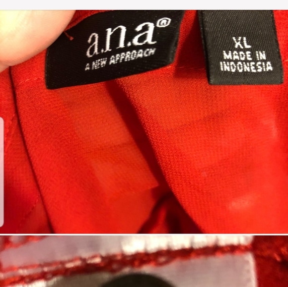 ANA SHEER BLOUSE - XL - Picture 4 of 4